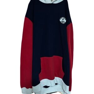 East Coast Lifestyle Navy, Red and White Hoodie Sweater